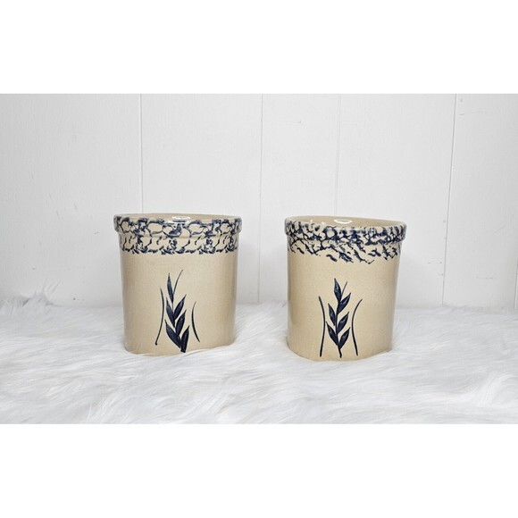 Cottagecore crocks Robinson Ransbottom Pottery Stoneware - Picture 8 of 9